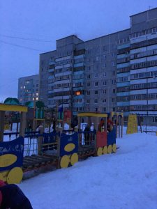 Пожар в 25 доме в 16-ом мкр.