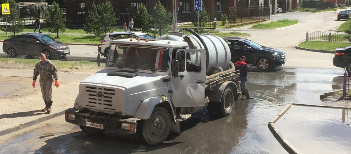 В Нефтеюганске отменен режим ЧС. Водоснабжение восстановлено.