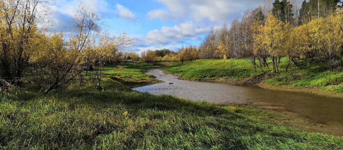 Загородная осенняя красота
