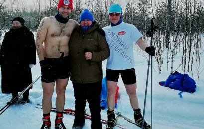 На «Лыжне России»