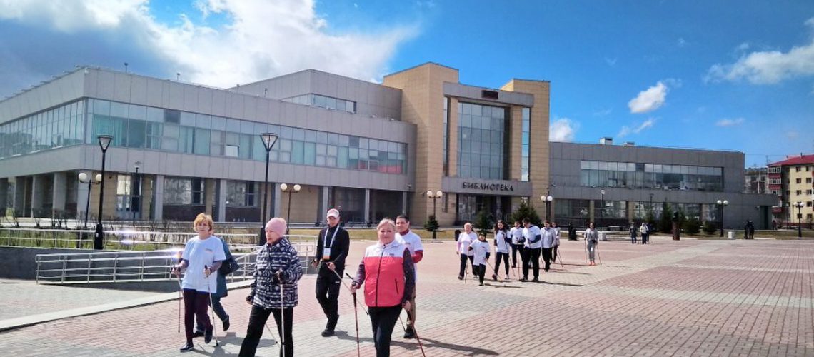 Скандинавским шагом за здоровьем