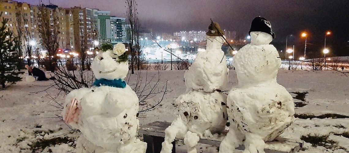 Зима пришла! :))