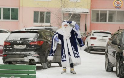 Здравствуй, Дедушка мороз, борода из ваты :))