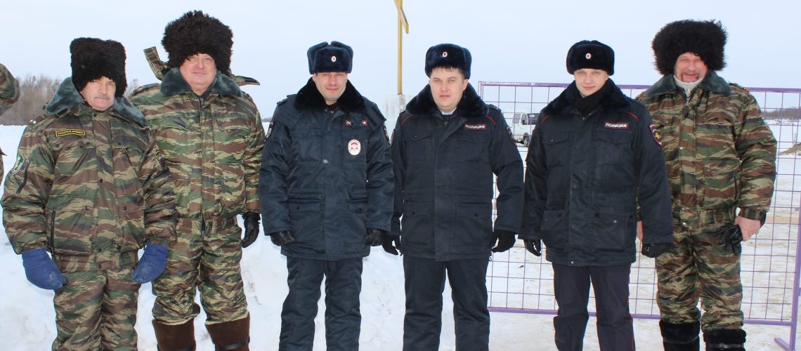 На охране православного праздника