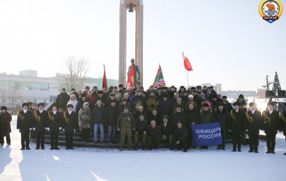 Вспомнили боевых товарищей.