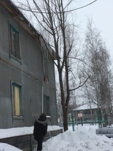 управляющие компании "зачищали" дома от сосулек