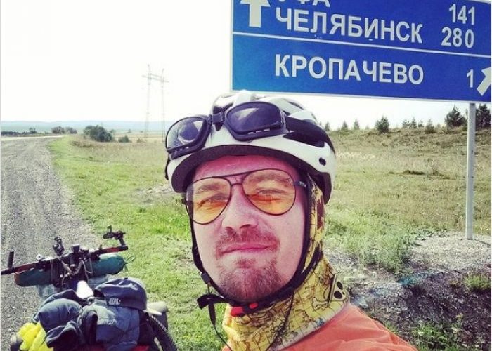 Югорчанин отправился в вояж до Уфы на велосипеде