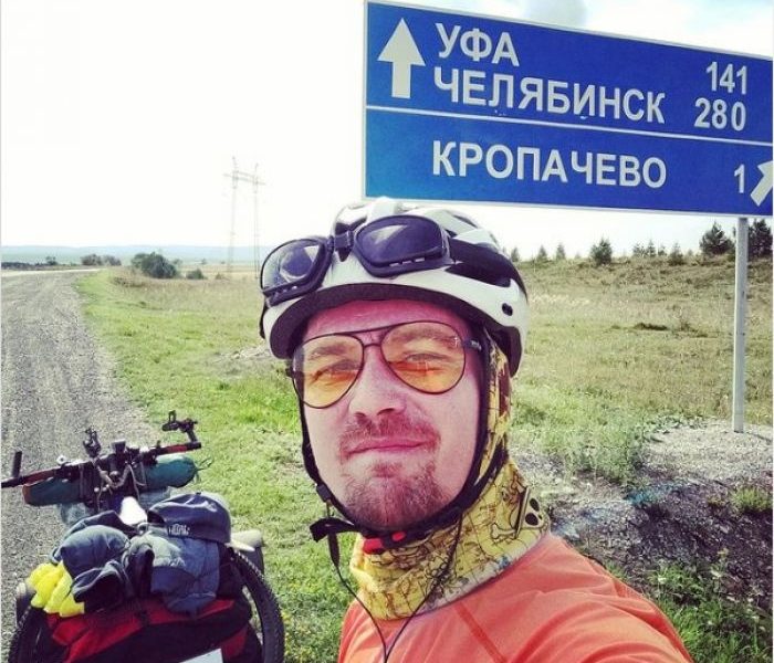 Югорчанин отправился в вояж до Уфы на велосипеде