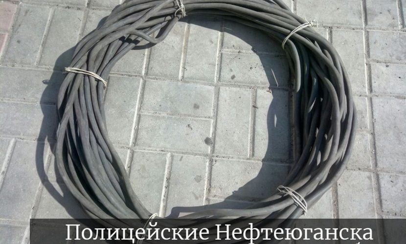 Полицейские Нефтеюганска раскрыли кражу силового кабеля.