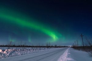 Под Нижневартовском фотограф Александр Бороздин запечатлел северное сияние