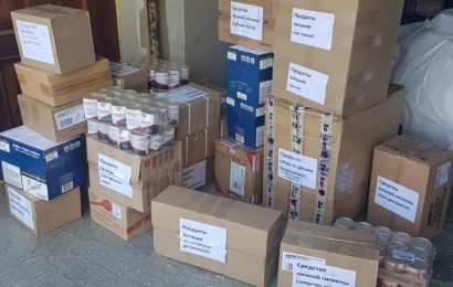 В нашем городе продолжается сбор гуманитарной помощи для эвакуированных жителей Донецкой и Луганской народных республик.