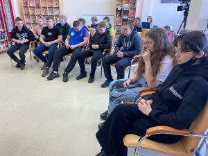 В городской библиотеке прошла очередная познавательная встреча в рамках проекта «Вирус успеха»