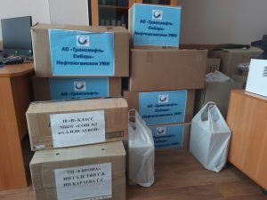 В нашем городе продолжается сбор гуманитарной помощи для эвакуированных жителей Донецкой и Луганской народных республик.
