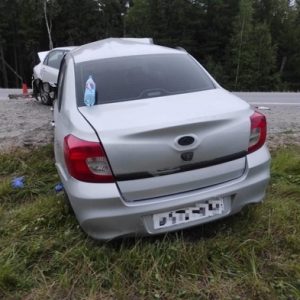 В ХМАО ( Нефтеюганском районе ) водитель Datsun утсроил смертельное ДТП