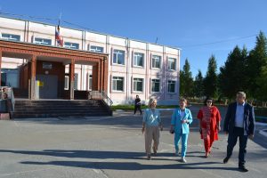 Накануне провели выезд по общеобразовательным школам.