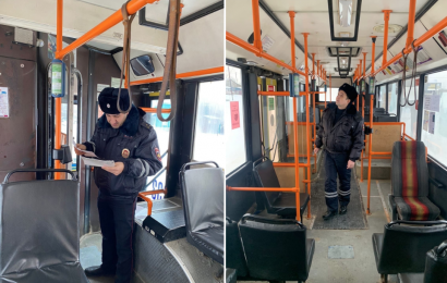 Автоинспекторы продолжают проверять автобусы