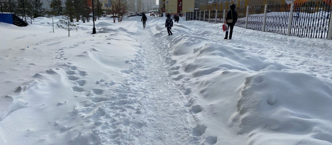 ОНФ собирает жалобы на некачественную уборку снега в ХМАО