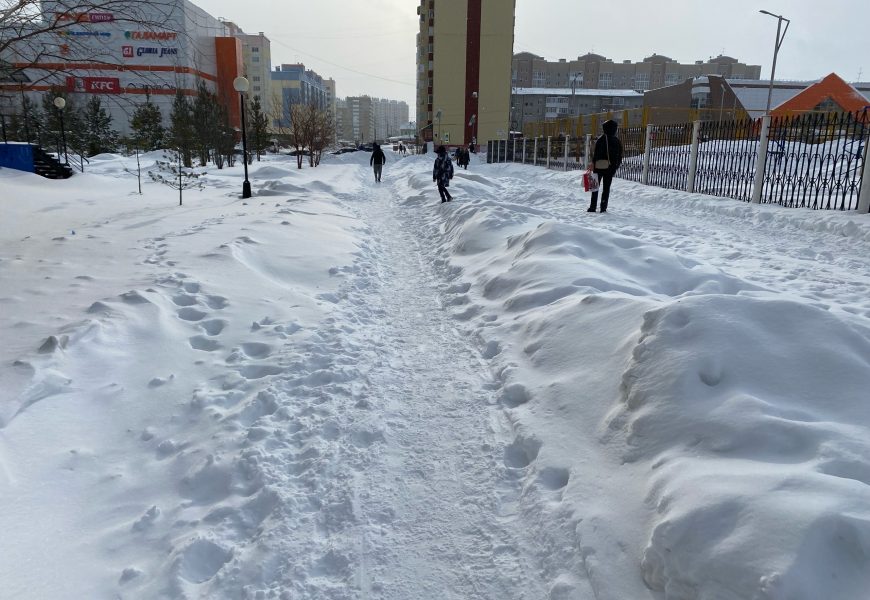 ОНФ собирает жалобы на некачественную уборку снега в ХМАО