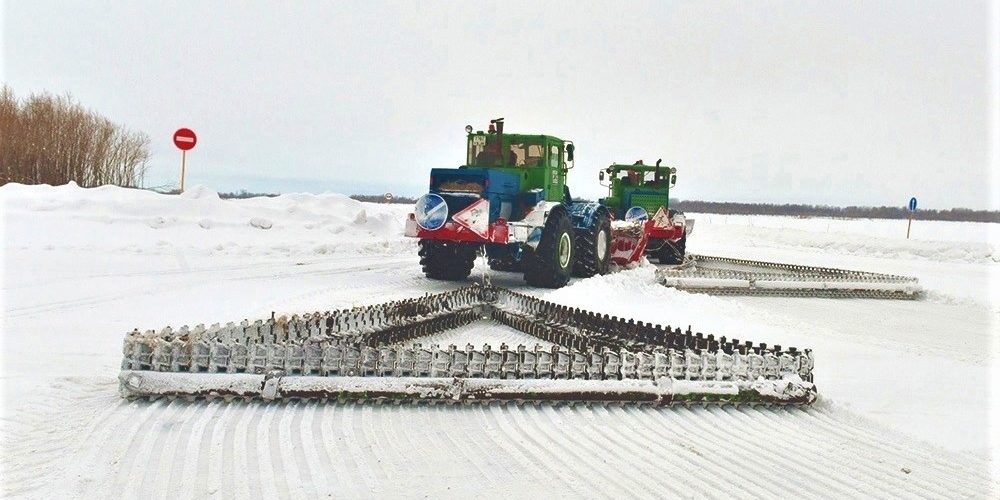 Готовность зимников в Ханты-Мансийске районе – около 70%