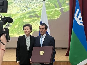 Наталья Комарова посетила Нефтеюганск с рабочим визитом.