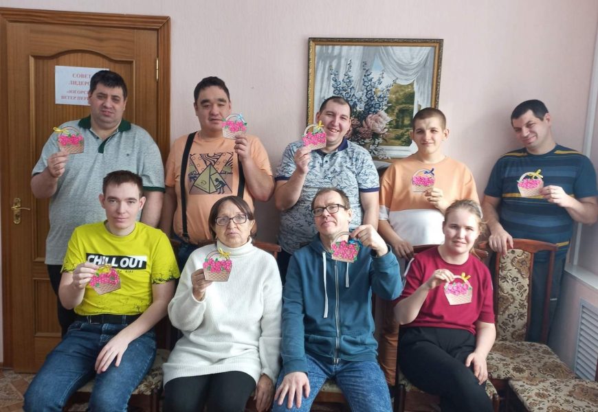 Мастер-класс «С весенним праздником 8 марта!»