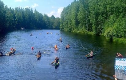 В Югре прошли отборочные гонки на обласах перед кубком губернатора ХМАО