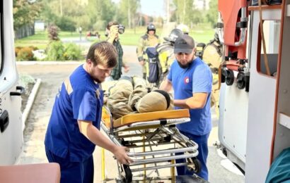 Пожарно-тактическое учение в МБОУ СОШ № 7: отработка действий при ЧС.